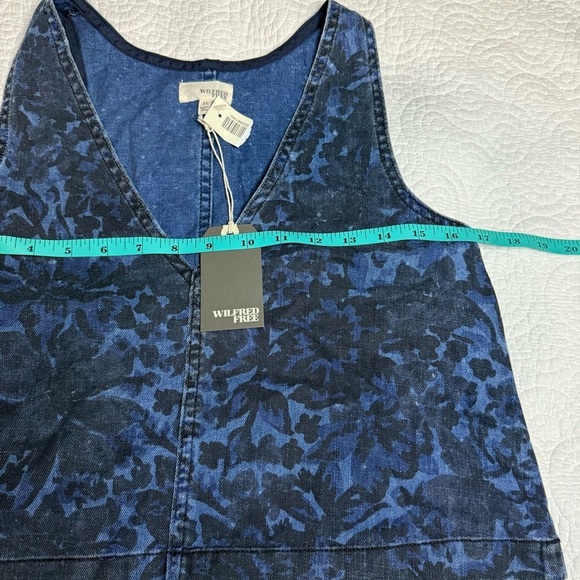 Wilfred Gray Black Sleeveless Crop Tank Top - Picture 7 of 8